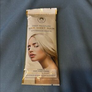 Gold Hair Sheet Mask with Argan Oil